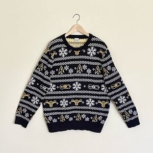 NEW Star Trek “Trek The Halls” Holiday Knit Ugly Christmas Sweater Adult XL